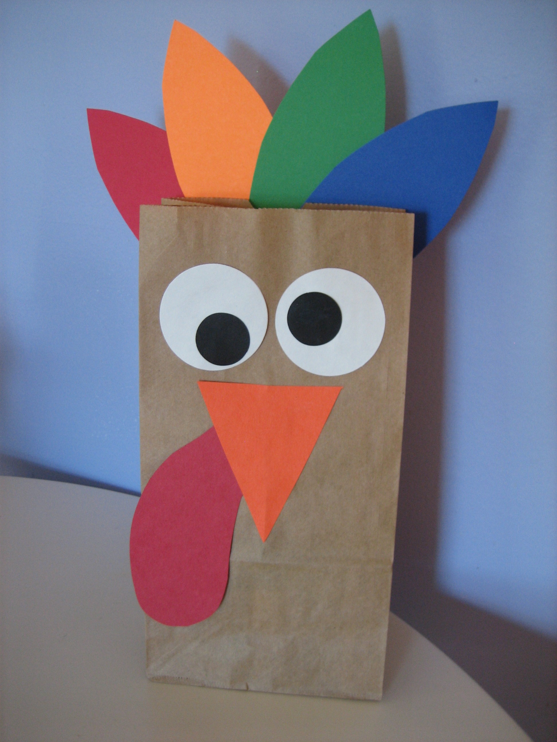 Turkey Lunch Sack Happy Home Fairy