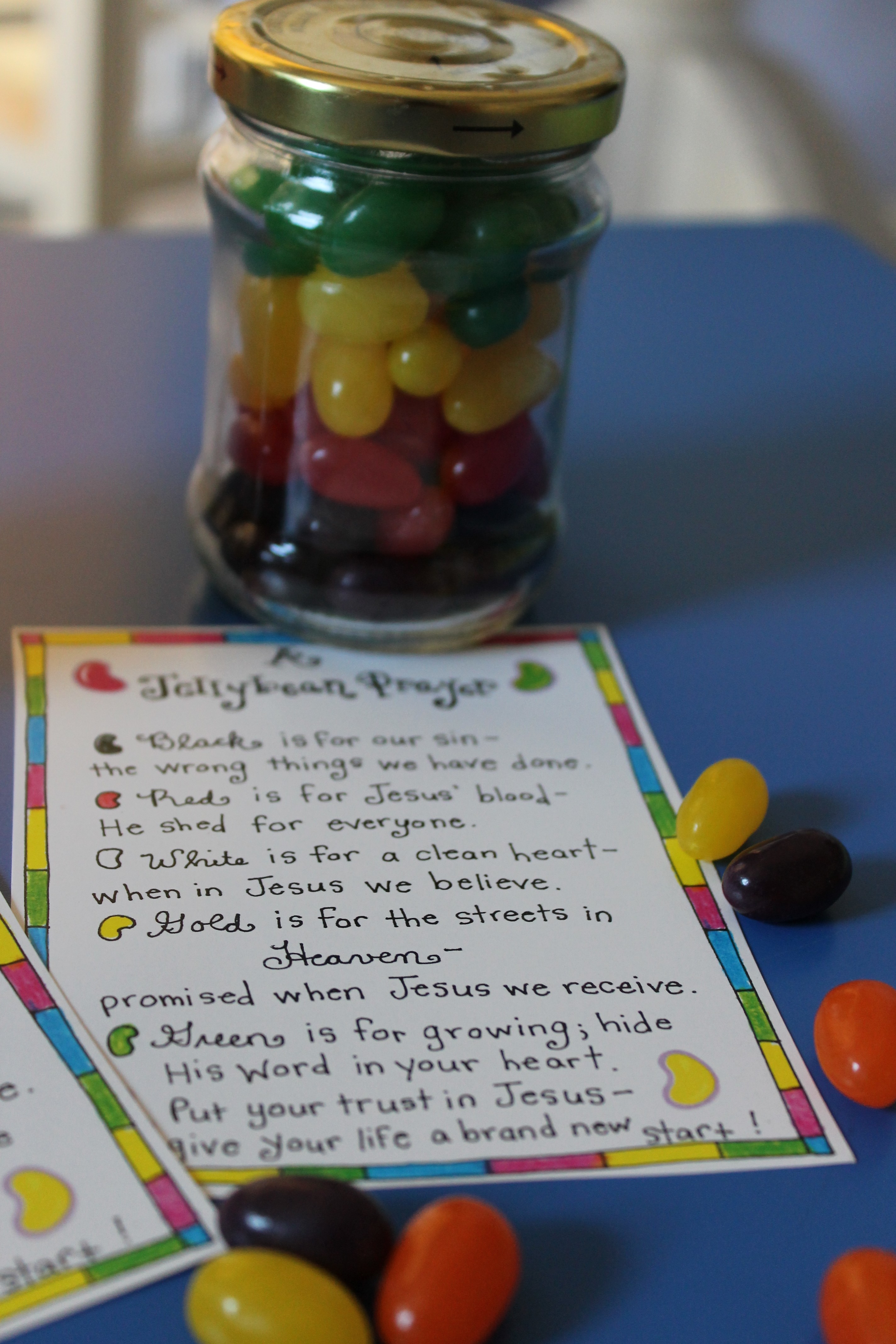 The Jellybean Prayer - FREE Printable! - Happy Home Fairy