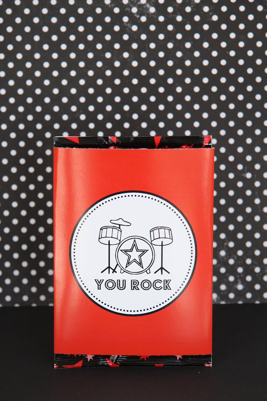 You Rock! Valentine Ideas for the Rocker - Happy Home Fairy