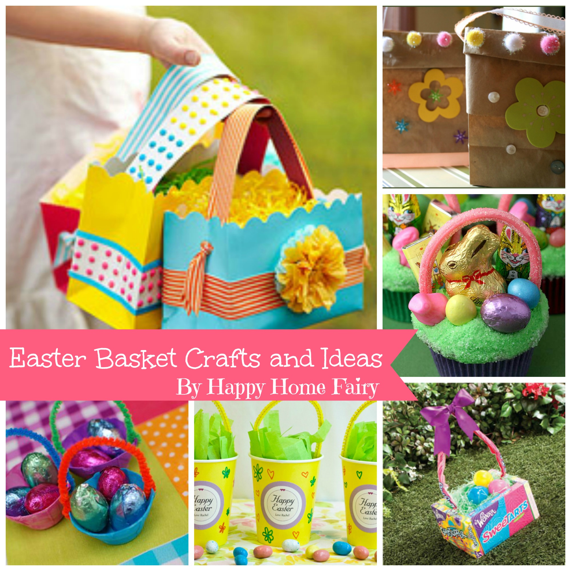 Easter Basket Craft Ideas Happy Home Fairy