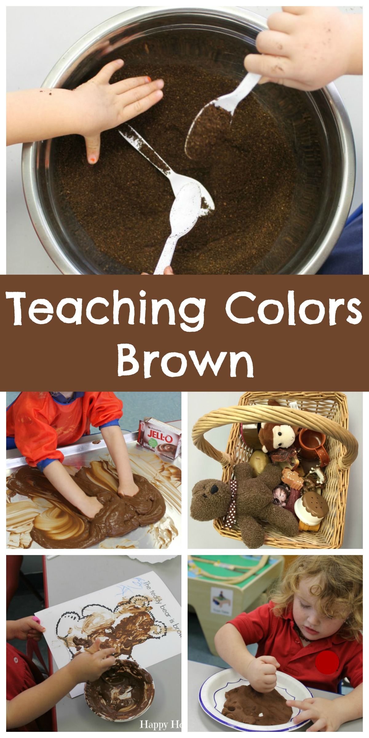 Teaching Colors - Brown - Happy Home Fairy