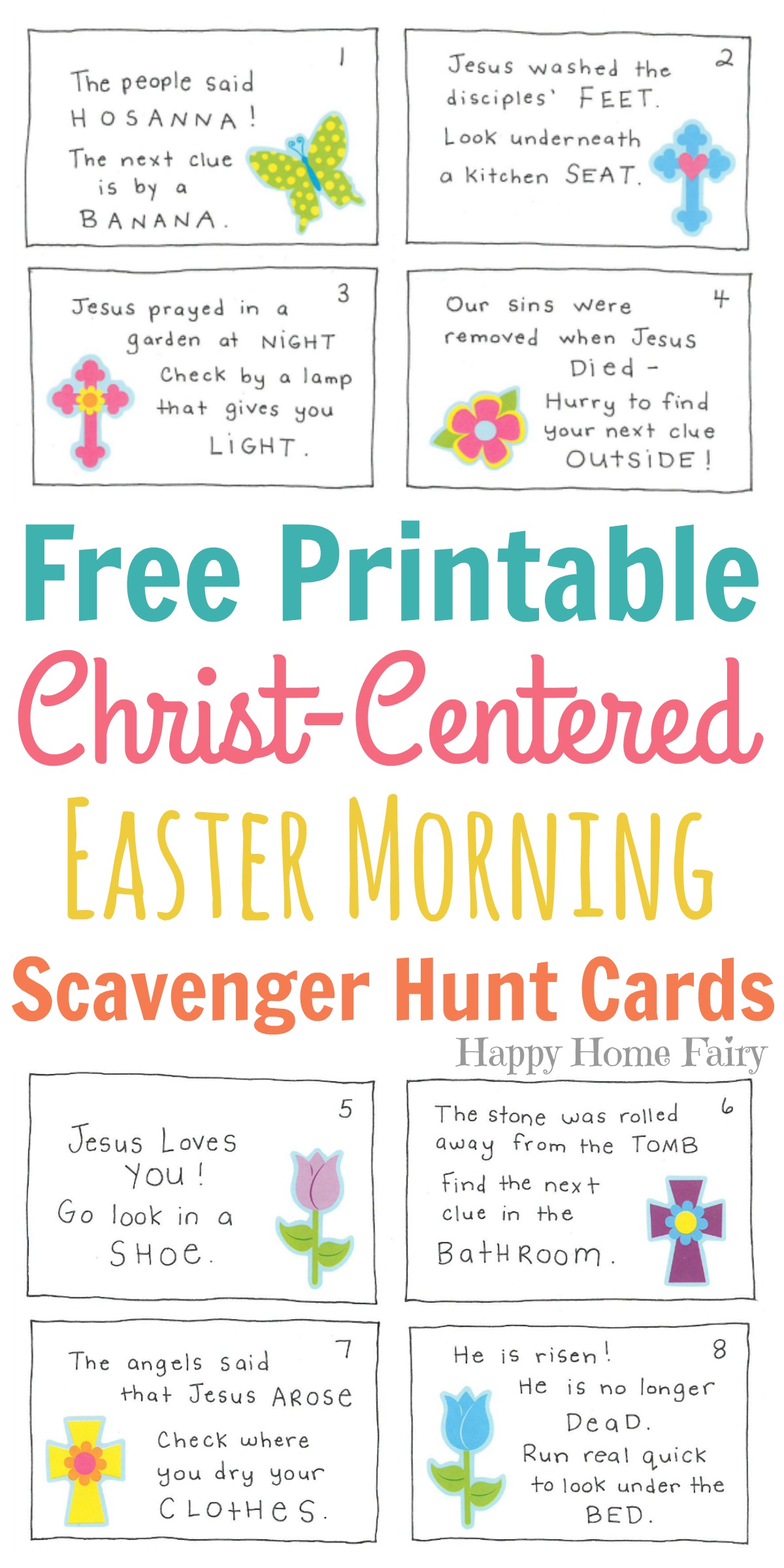 ChristCentered Easter Morning Scavenger Hunt for Preschoolers FREE