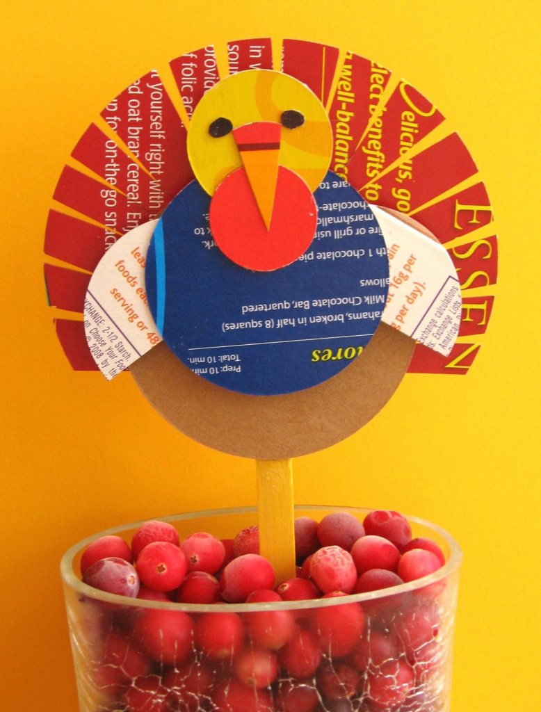 Thanksgiving Craft - Cereal Box Turkeys - Happy Home Fairy