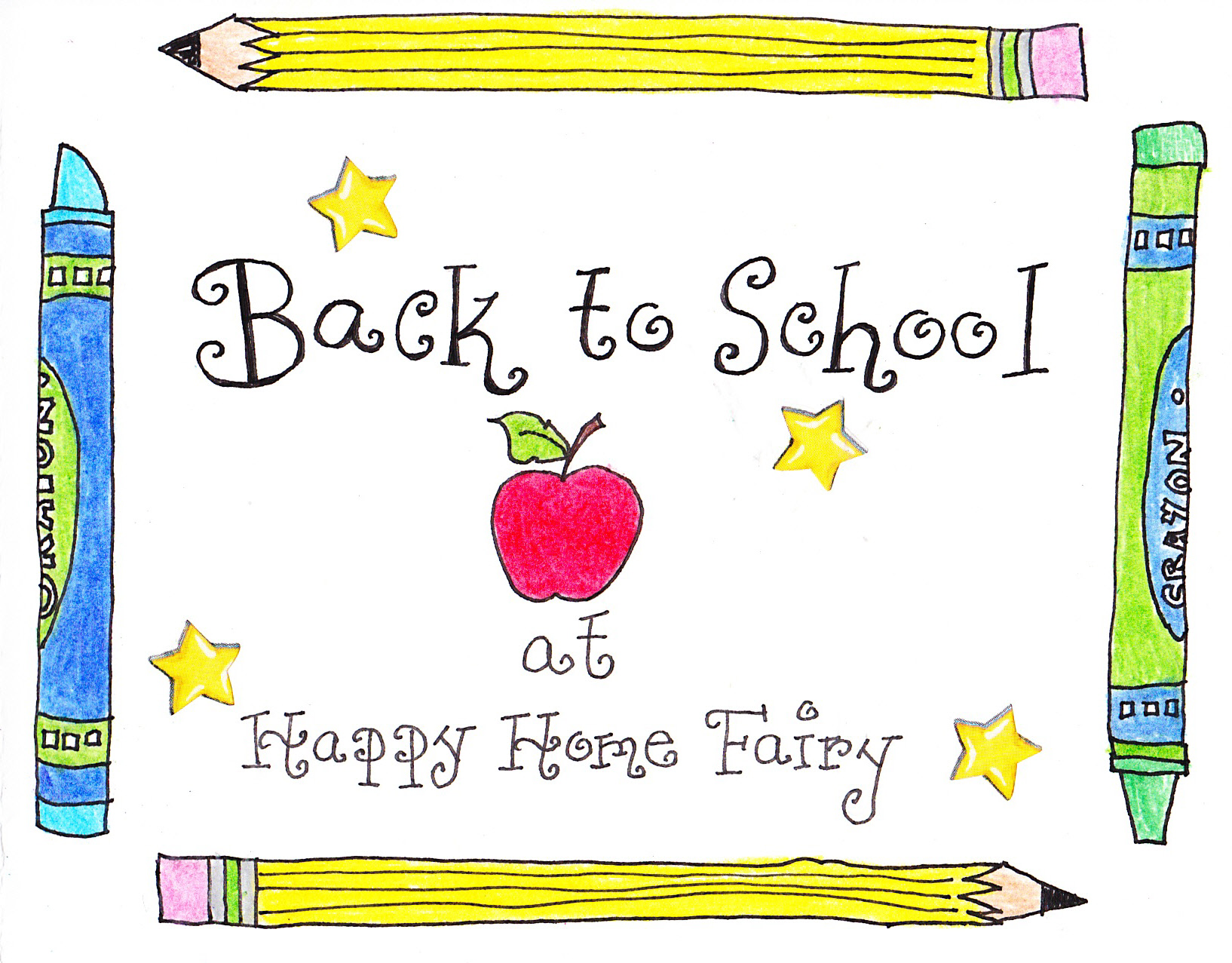 Free Printables For Back To School Happy Home Fairy