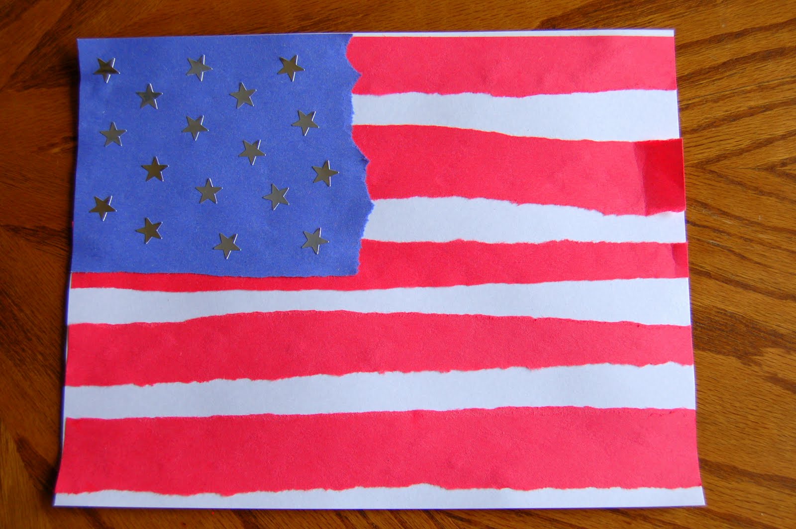 American Flag Crafts for the 4th Happy Home Fairy