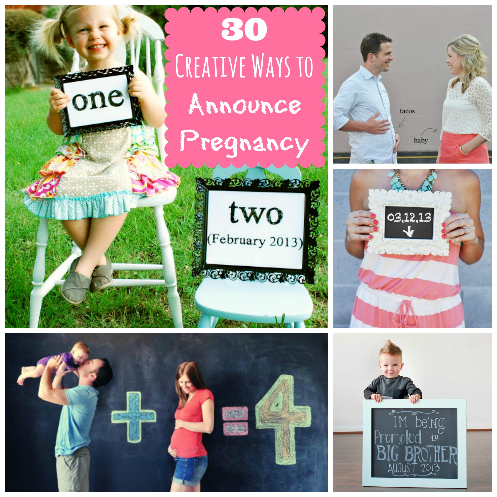 Creative Ways To Announce A Pregnancy That No One's Tried Before | Mom