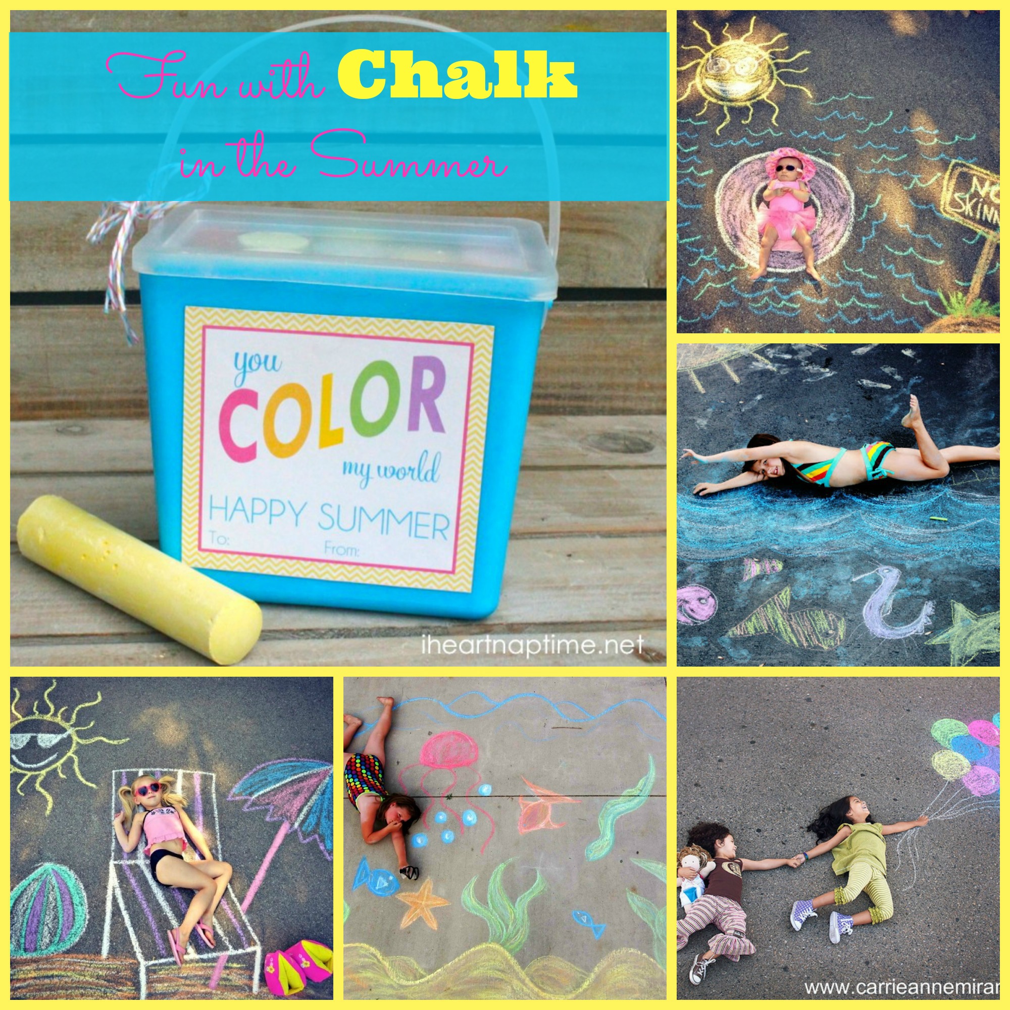 Summer Chalk Photo Ideas Happy Home Fairy