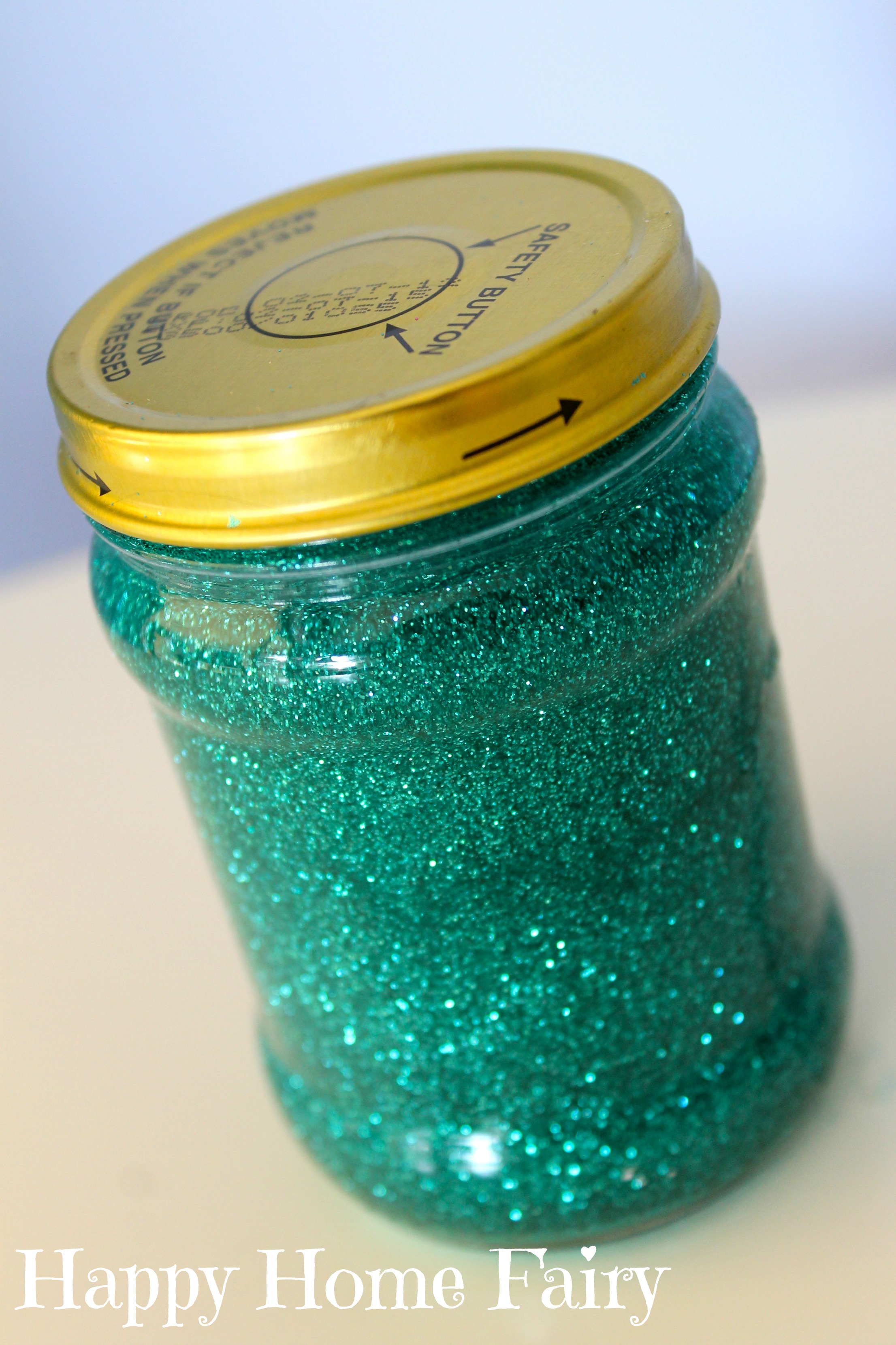 The Calm Down Glitter Jar - Happy Home Fairy