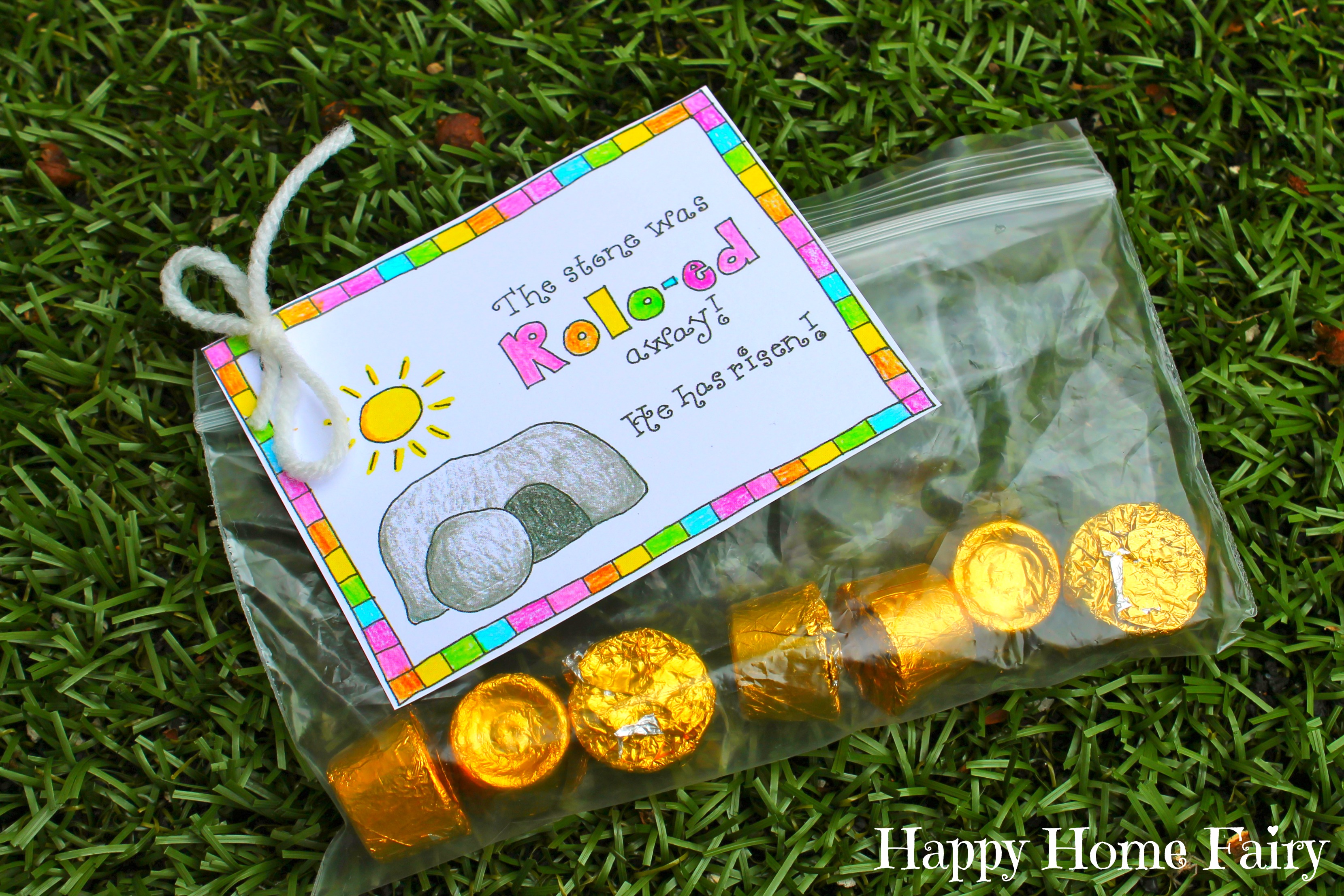 FREE Printable Easter Treat Tag - Happy Home Fairy