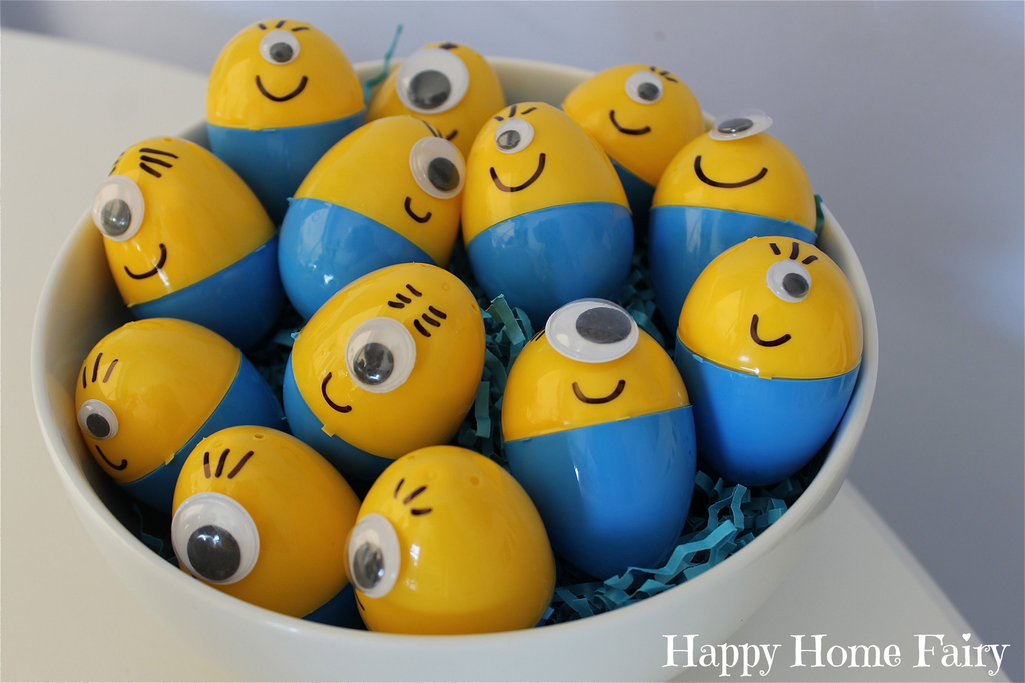 How To Make Minion Easter Eggs - Happy Home Fairy