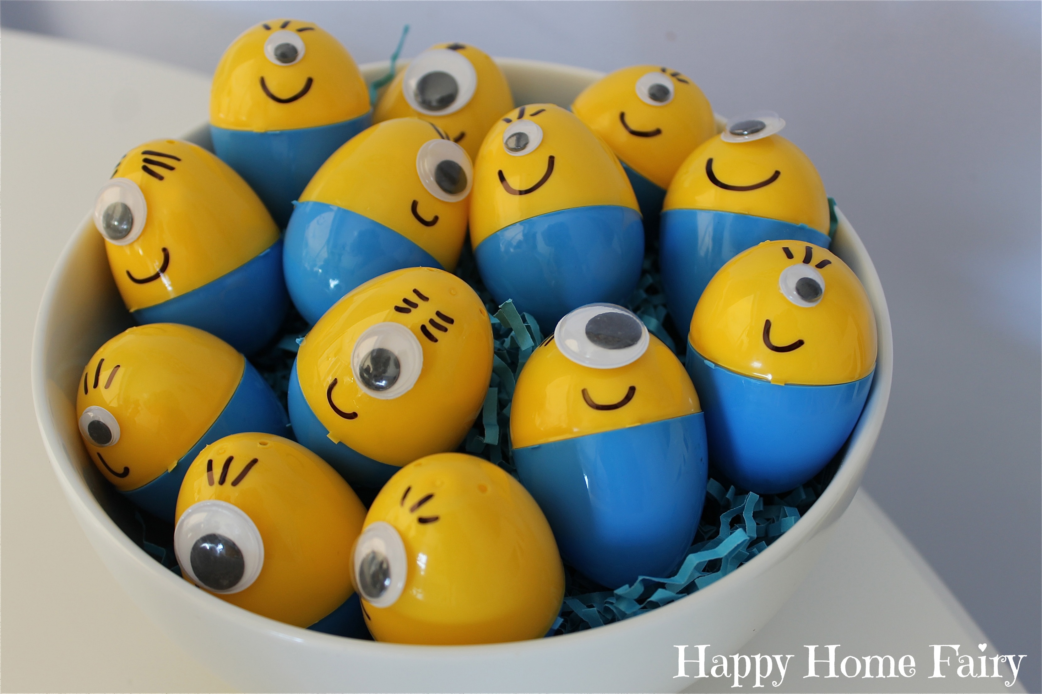 How To Make Minion Easter Eggs - Happy Home Fairy