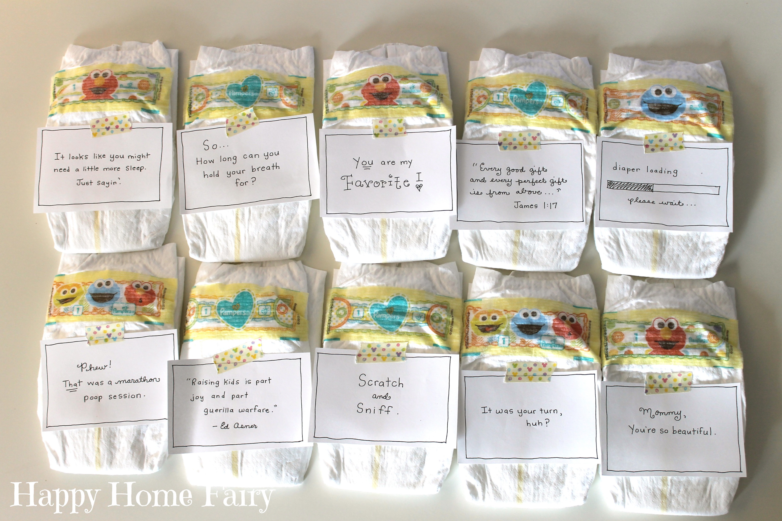 Midnight Messages for New Mommies - FREE Printable 