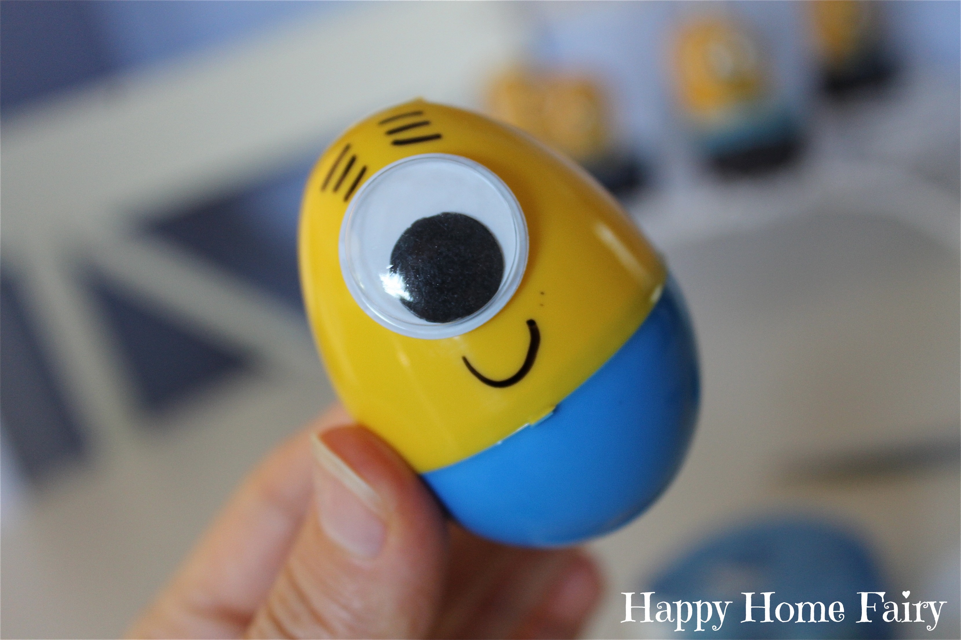 How To Make Minion Easter Eggs - Happy Home Fairy