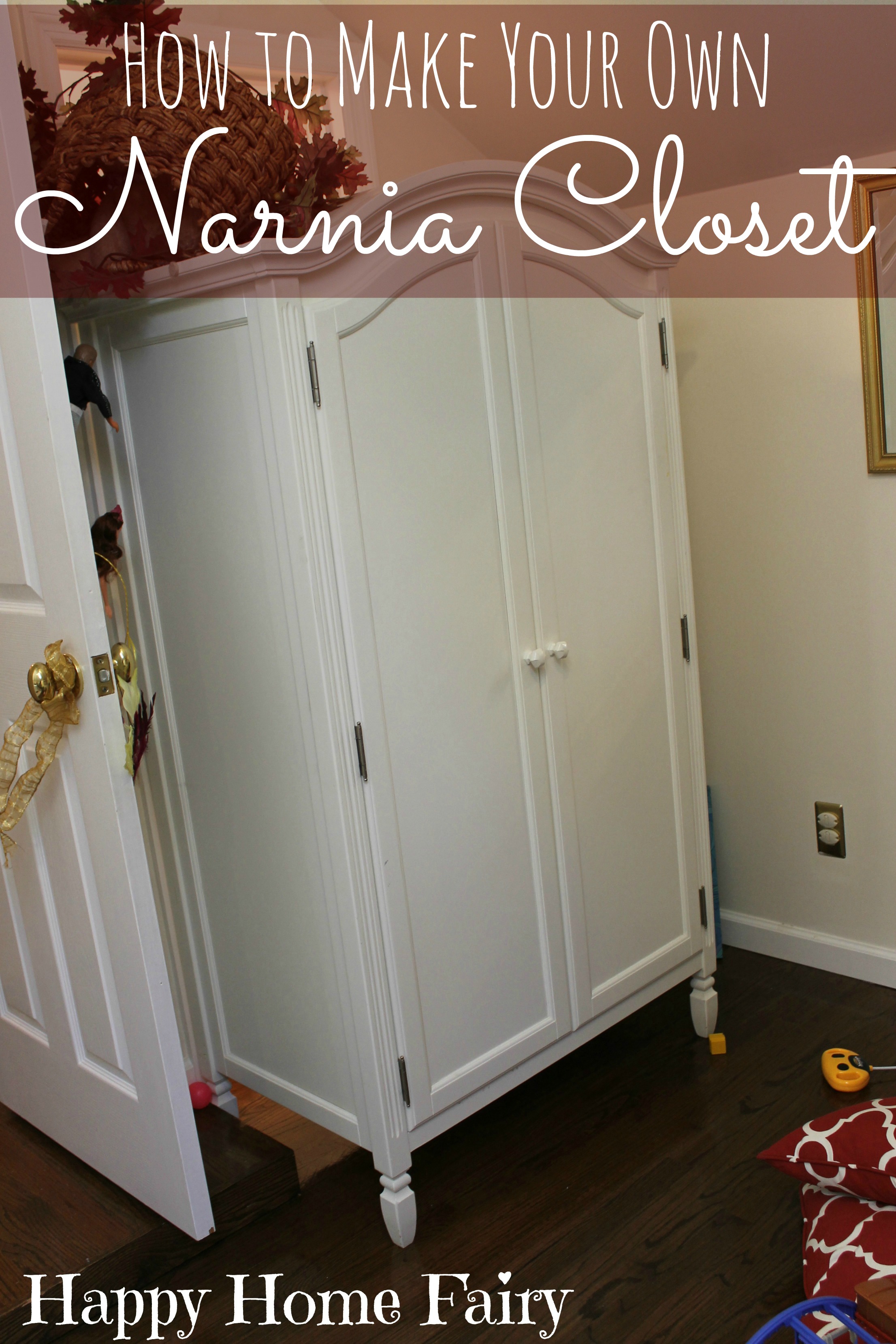 How to Make A Narnia Closet - Happy Home Fairy