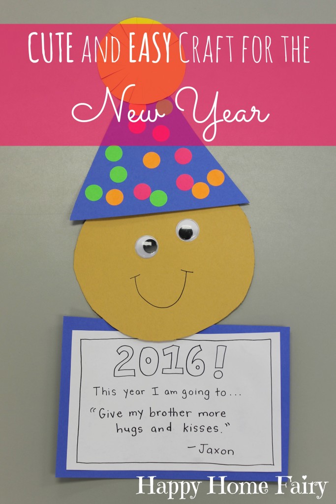 happy new year crafts for kids