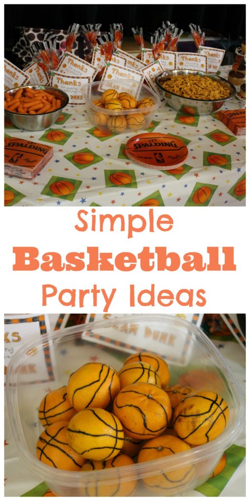 Simple Basketball Party Ideas