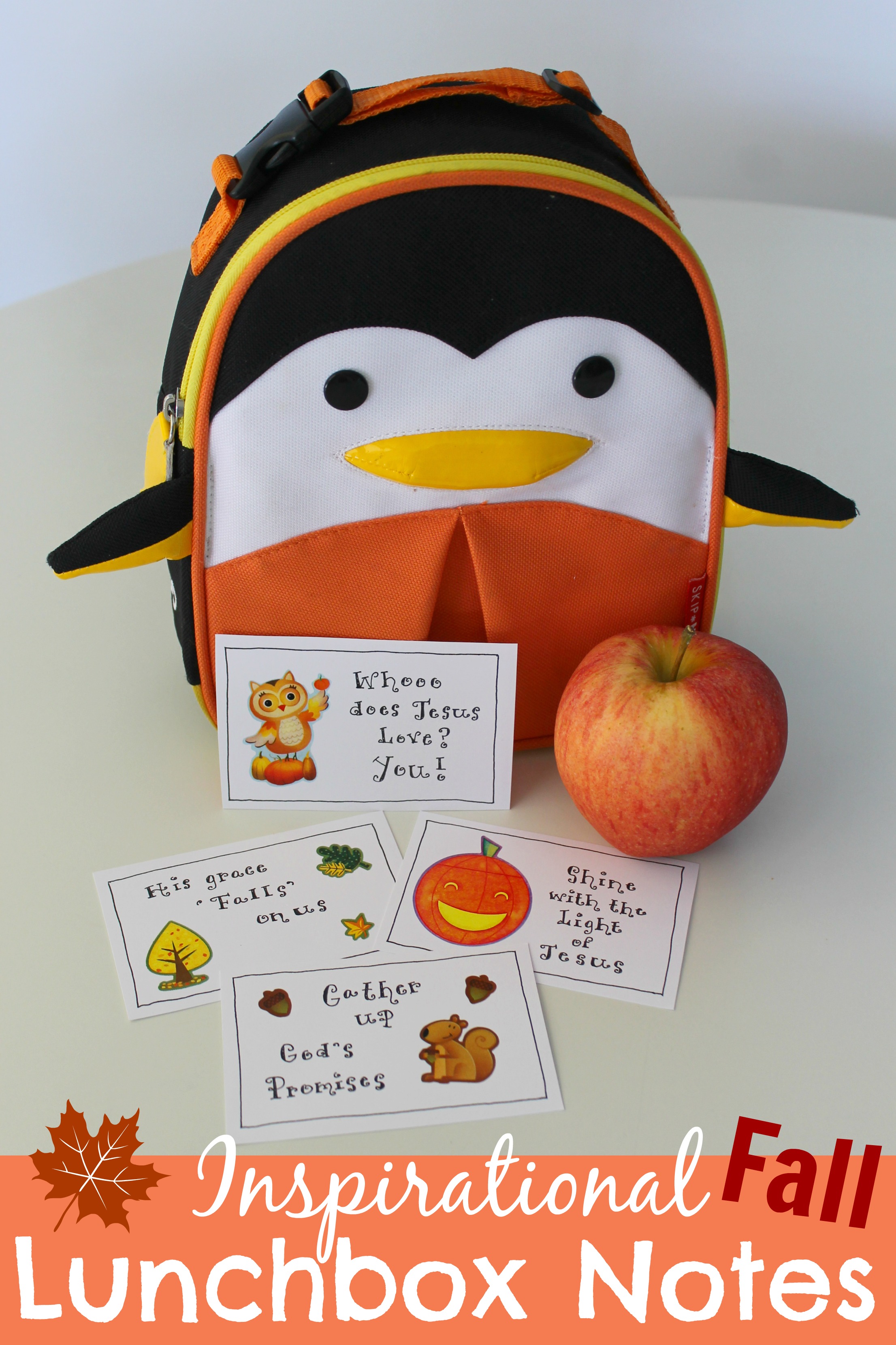 Inspirational Fall Lunchbox Notes - FREE Printable - Happy Home Fairy