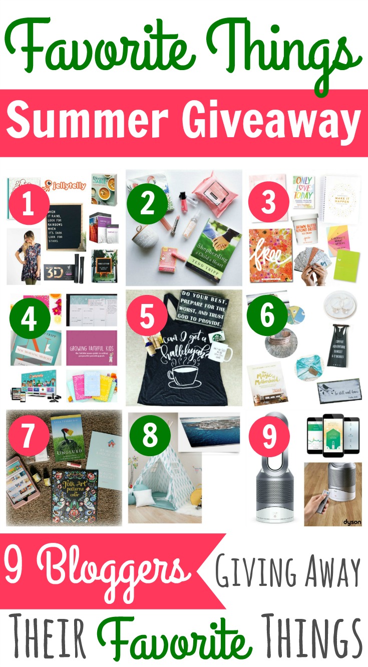 Our Favorite Things Summer Giveaway