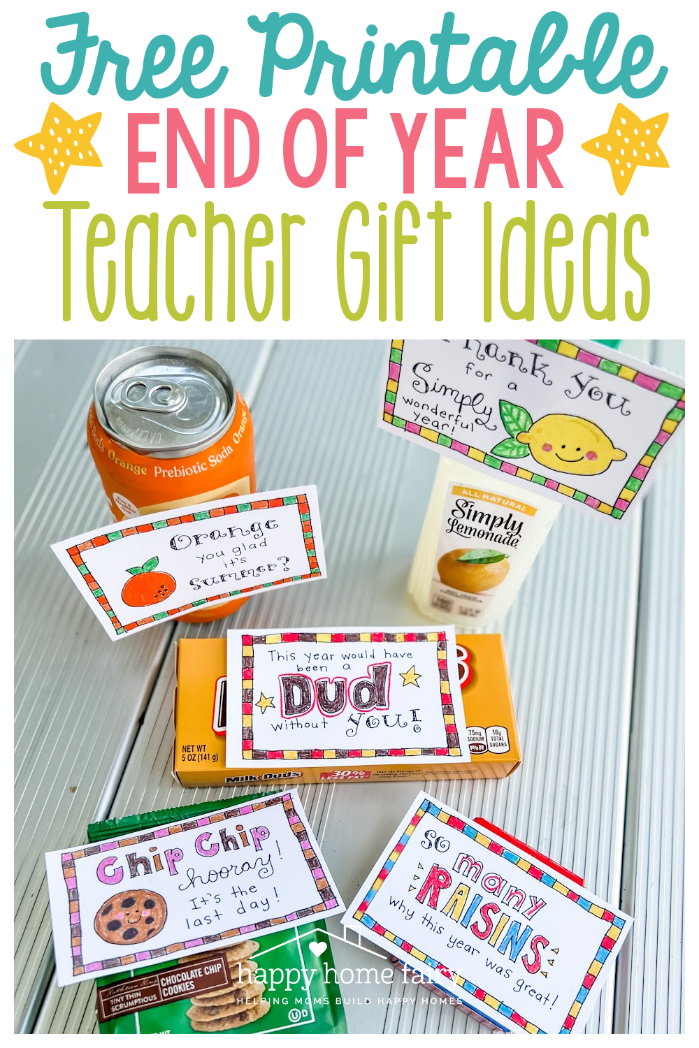 Quick and Easy Mother's Day Gift Ideas and Printables - Happy Home Fairy